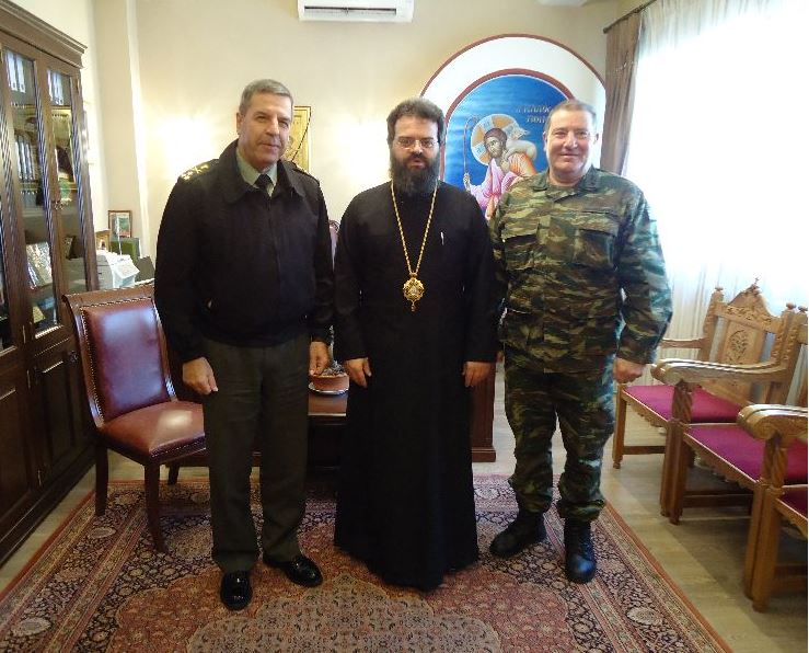 Στον Μητρ. Μαρωνείας ο Διοικητής του Δ’ ΣΣ