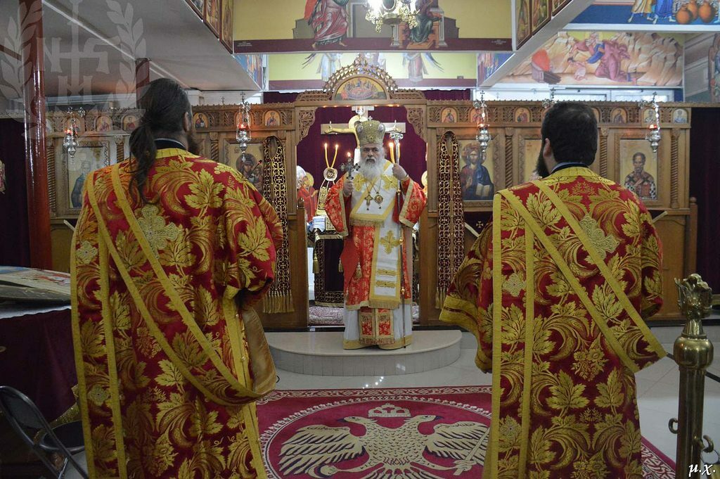 Στον Άγιο Πολύκαρπο Μενεμένης ο Μητρ. Νεαπόλεως