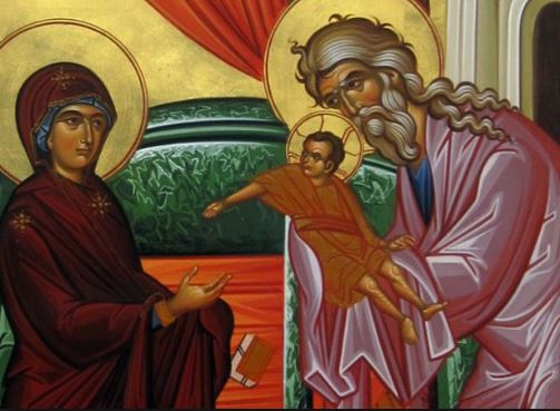 Ο Δίκαιος Συμεών ο Θεοδόχος και Άννα η Προφήτιδα