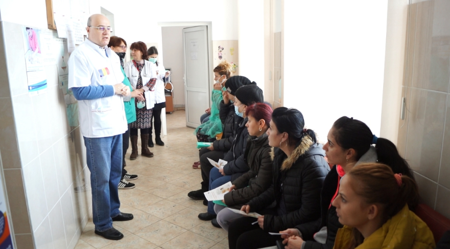 Acţiune de „Prevenire şi Depistare a Cancerului de Col Uterin” pentru 40 de persoane din comuna Berceni