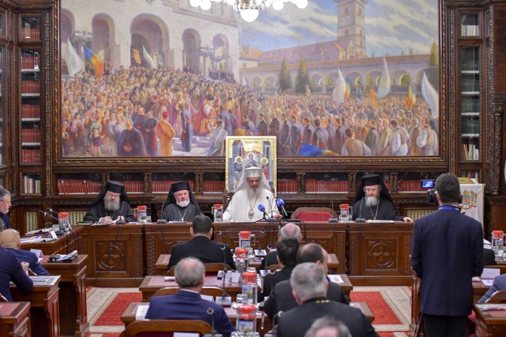 Ο Πατρ. Ρουμανίας στην επισκοπική συνέλευση στο Βουκουρέστι