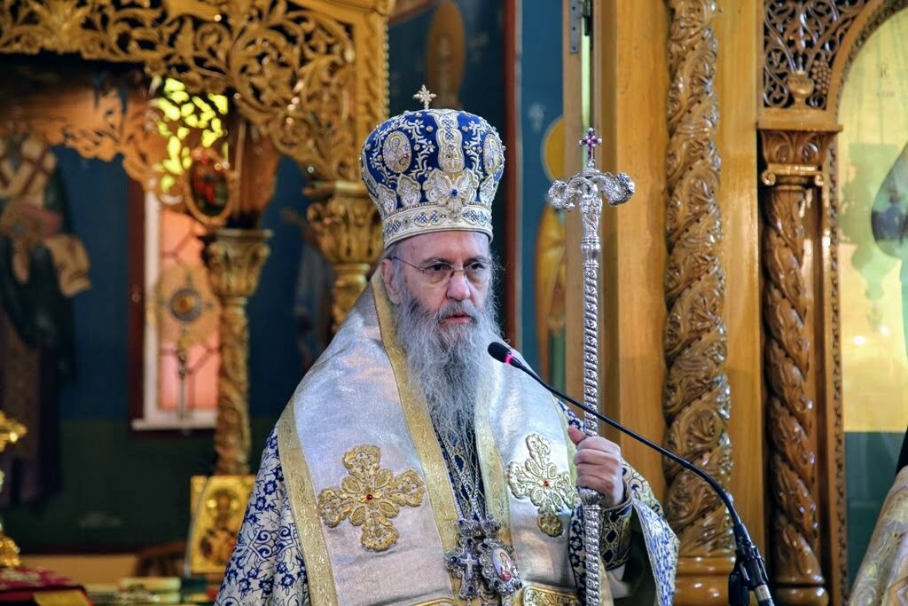 Αρχιερατική Θεία Λειτουργία στον Ιερό Ναό Αγίου Νικολάου Αντιρρίου
