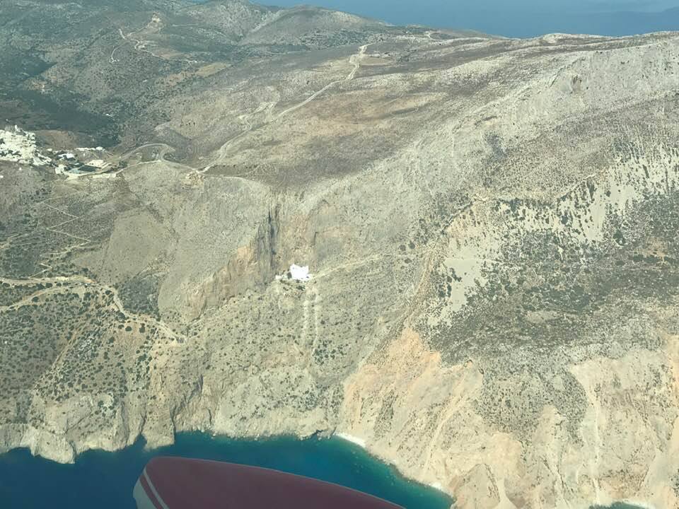 Η Παναγία Χοζοβιώτισσα από ψηλά (ΦΩΤΟ)