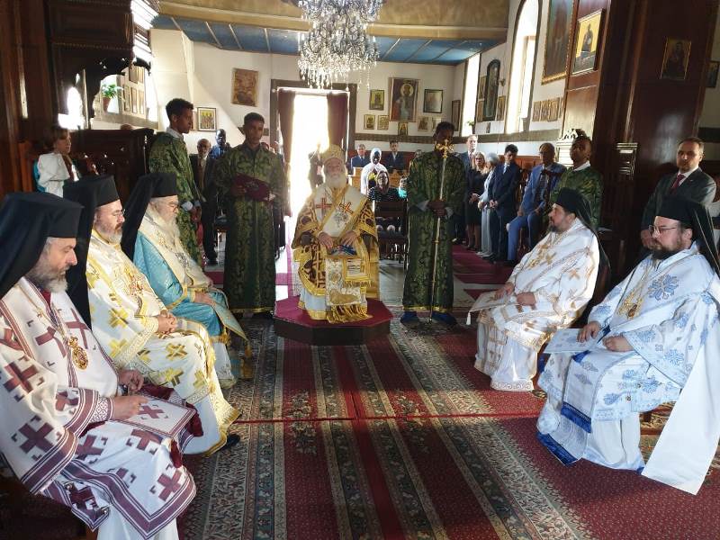 Ιστορική ενθρόνιση στο Πατριαρχείο Αλεξανδρείας