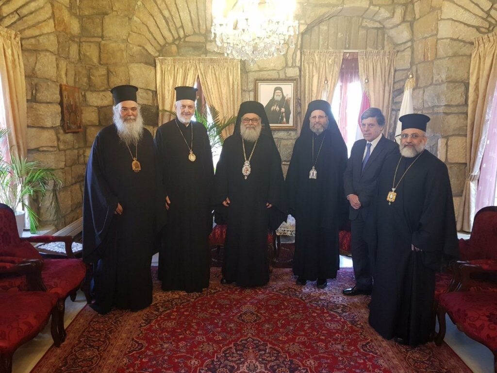 Ο Μητροπολίτης Γαλλίας κ. Εμμανουήλ στο Πατριαρχείο Αντιοχείας