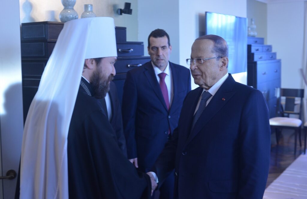 DECR chairman meets with President of Lebanon