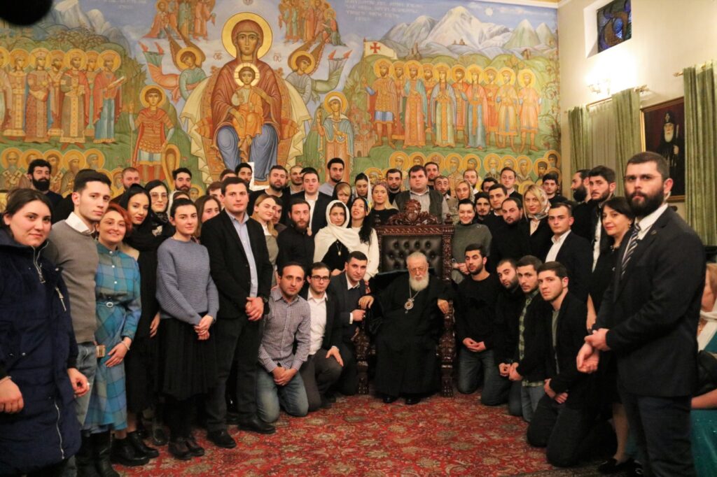 სრულიად საქართველოს კათოლიკოს-პატრიარქი უნივერსიტეტების რექტორებს და სტუდენტური ორგანიზაციების ასოციაციის წარმომადგენლებს შეხვდა