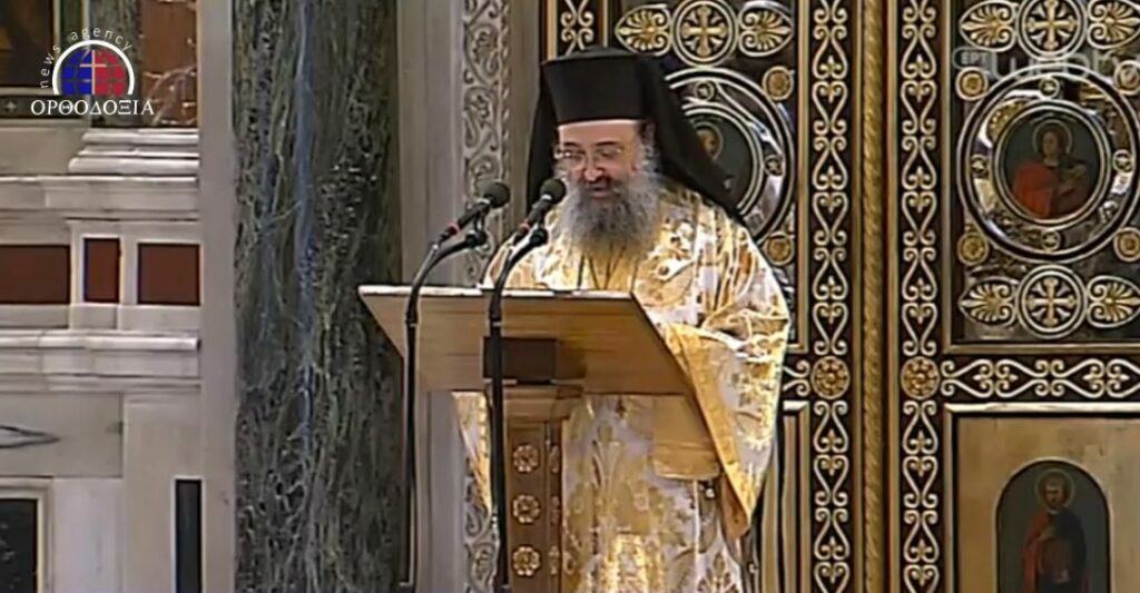 Οur Church today celebrates the restoration of the icons, the triumph of the Orthodox faith and the victory of truth over lies