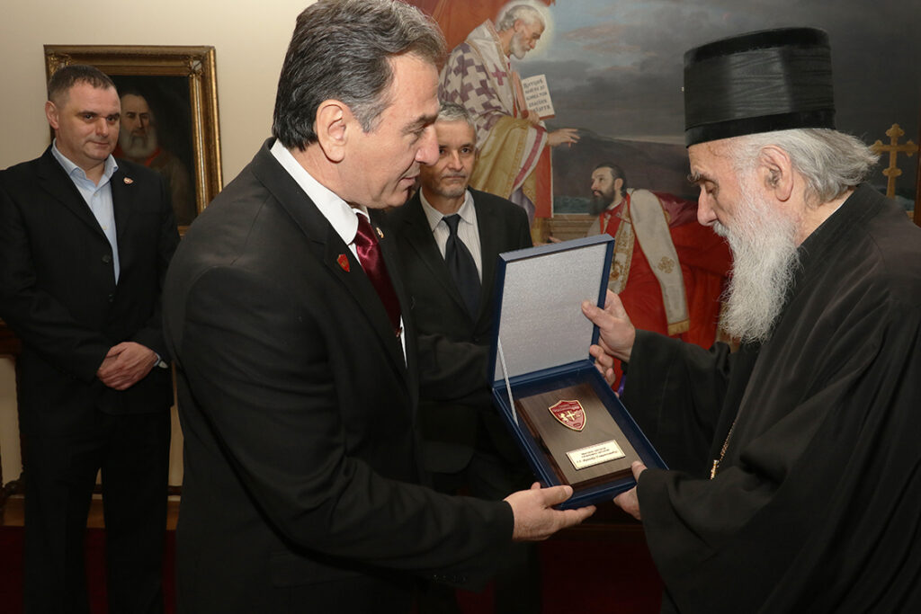 Ветерани Војске Србије код Патријарха српског