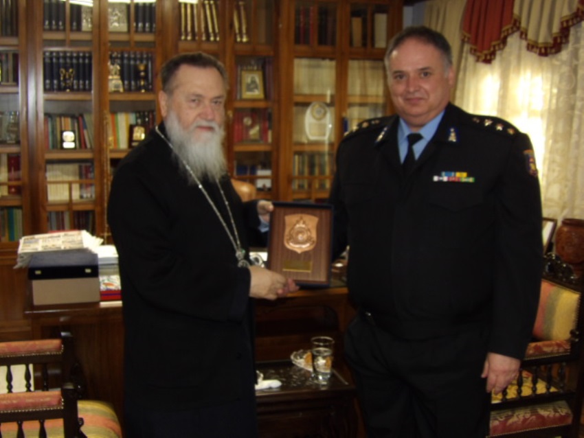 Με τον νέο Πύραρχο συναντήθηκε ο Μητρ. Κορίνθου