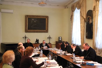 В Издательском Совете состоялось очередное заседание Коллегии по научно-богословскому рецензированию и экспертной оценке