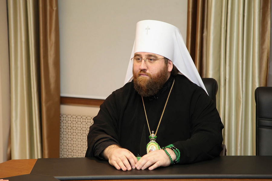 Председатель Финансово-хозяйственного управления обсудил с делегацией Смоленской епархии вопросы реставрации храмов