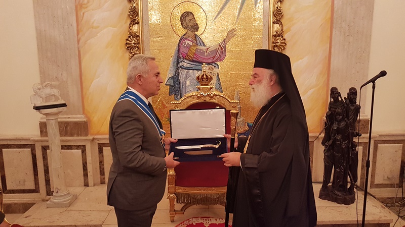 Στο Πατρ. Αλεξανδρείας ο Υπουργός Εθνικής Άμυνας