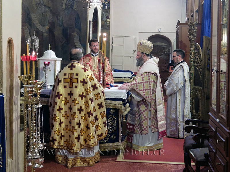 Ο Μητρ.Ιωαννίνων στην Αγία Μαρίνα