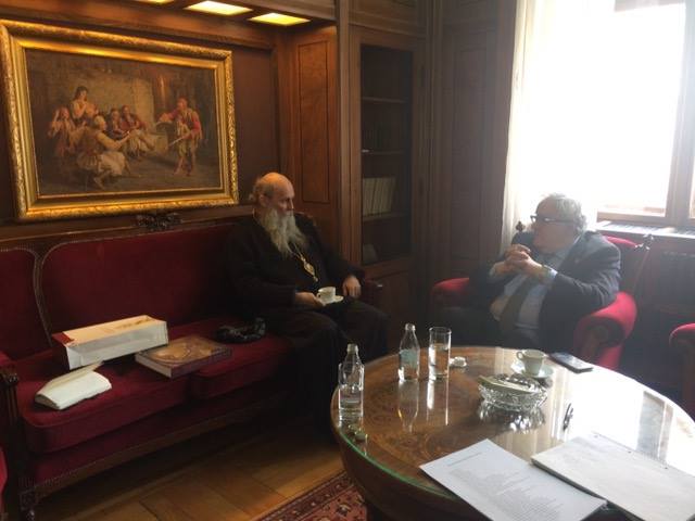 Владика славонски Јован посетио САНУ