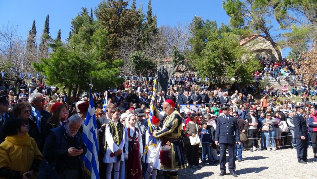 Στην Μονή της Αγίας Λαύρας τίμησαν την Επανάσταση