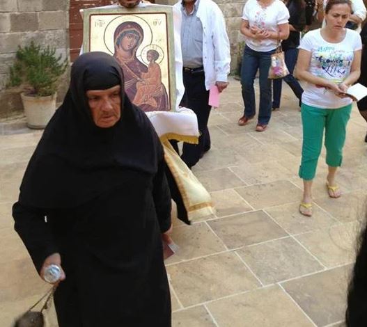 Η Γερόντισσα Αικατερίνα θεματοφύλακας της μονής Αλ -Νατούρ του Λιβάνου