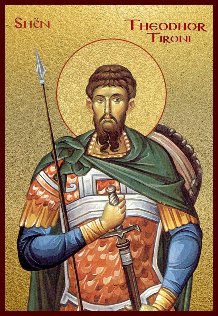 Mrekullia e grurit nga shën Theodhori. Dëshmorët Savini, Juliani. Oshënarët Kristodhuli dhe Anini, çudibërës.