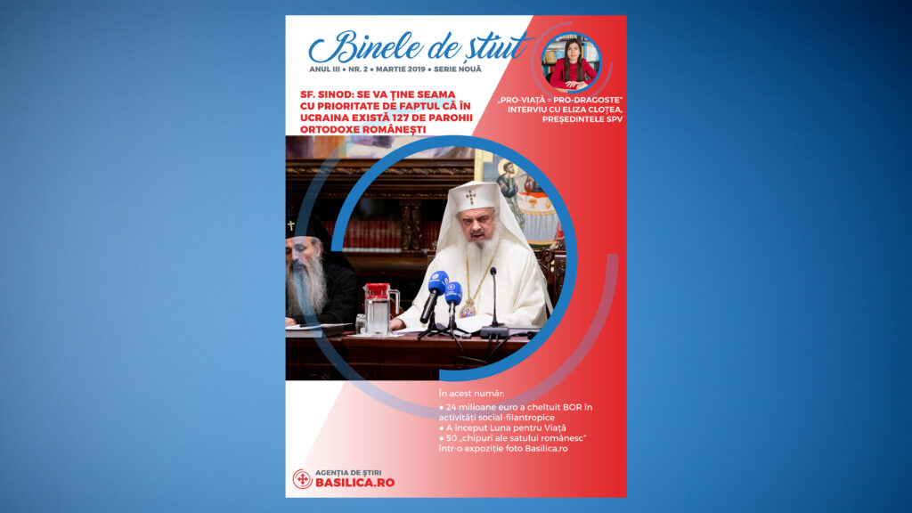 A apărut Revista „Binele de știut” – Martie 2019