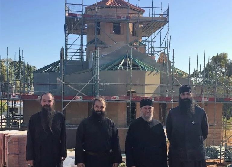 Lucrările la construcţia primei biserici din Australia dedicate Sf. Paisie sunt într-un stadiu avansat