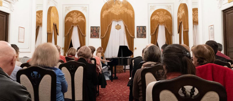 Concert de pian la Muzeul eparhial din Galaţi