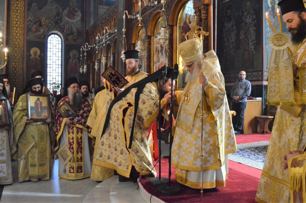 Χειροθεσία Αρχιδιακόνου στην Μητρόπολη Εδέσσης