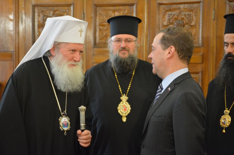 Состоялась встреча премьер-министра Российской Федерации с Патриархом Болгарским Неофитом