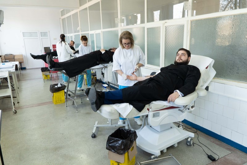 Preoții brăileni au organizat o nouă acțiune de donare de sânge