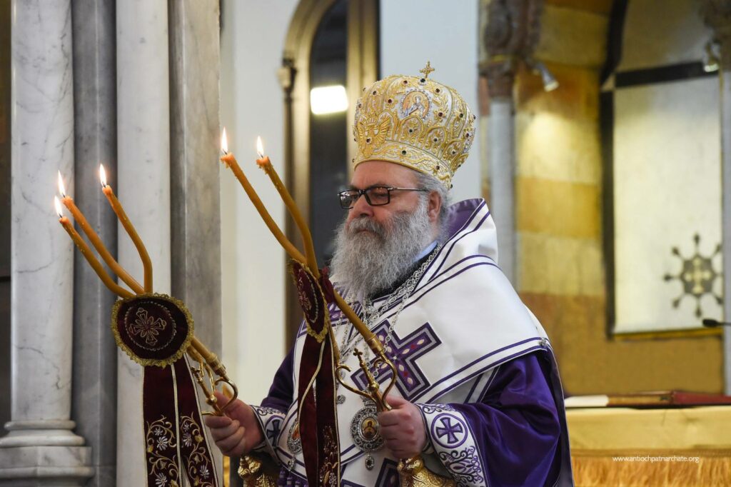 Patriarhul Antiohiei a slujit la Damasc în Duminica Ortodoxiei