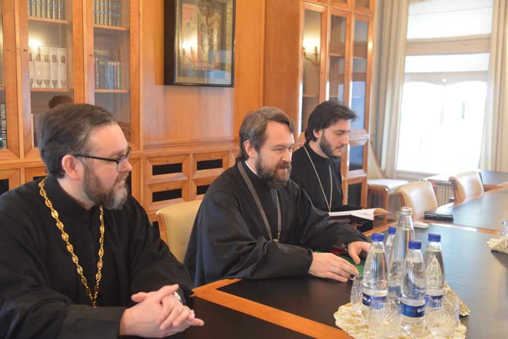 Митрополит Волоколамский Иларион встретился с председателем Общества дружбы «Словения-Россия»