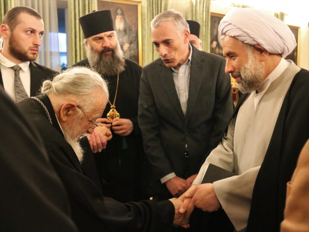 Με τον Ιρανό Πρέσβη συναντήθηκε ο Πατρ. Γεωργίας