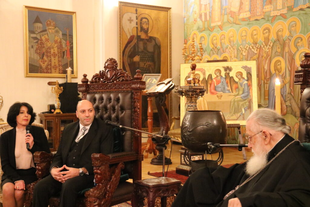 Με τον εκπρόσωπο της UNICEF συναντήθηκε ο Πατρ. Γεωργίας