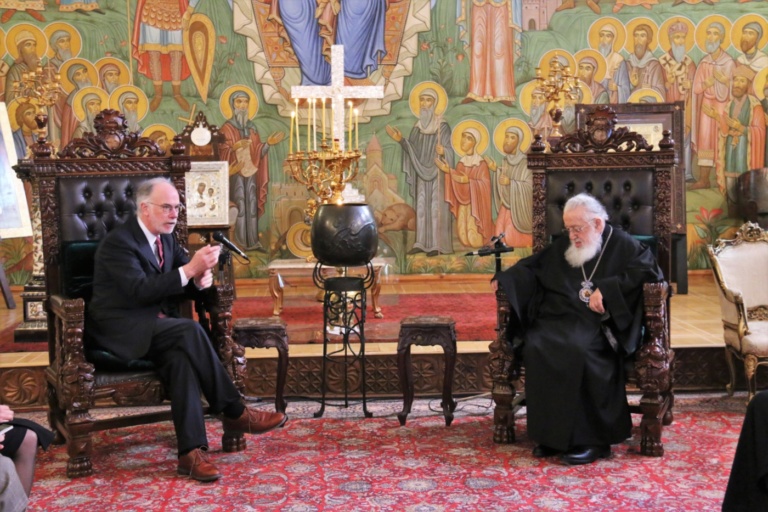 სრულიად საქართველოს კათოლიკოს-პატრიარქს აშშ-ის ელჩის მოვალეობის შემსრულებელი ეწვია