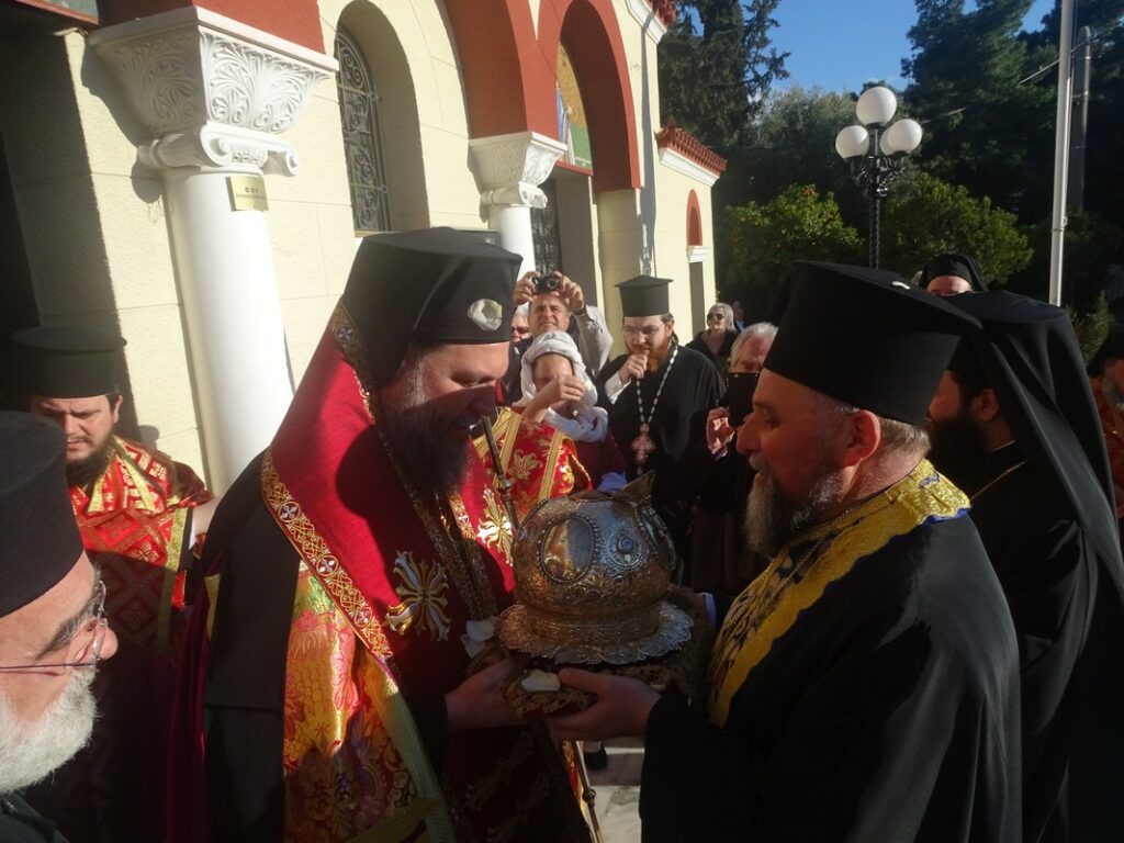 Η Νέα Ιωνία υποδέχτηκε τον Άγιο Κωνσταντίνο τον Υδραίο (φώτο)