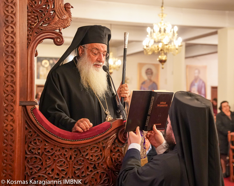 Ο Μητροπολίτης Ναϊρόμπι και Έξαρχος Κένυας κ. Μακάριος στην Παναγία Δοβρά Βεροίας
