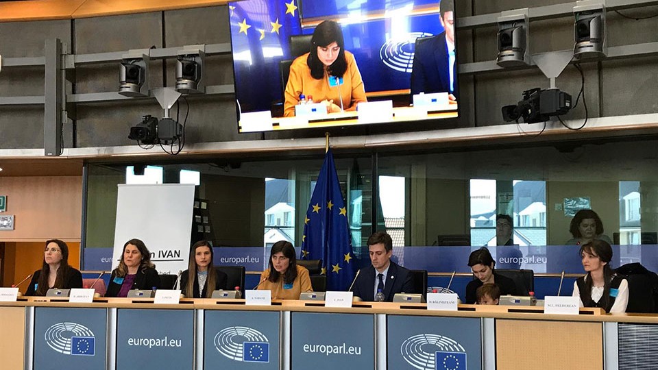 Alexandra Nadane susține la PE cauza femeilor aflate în criză de sarcină: Să depășim nivelul dezbaterii!