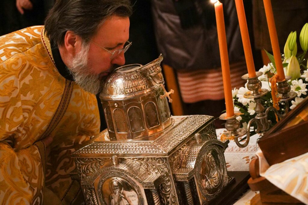 Moaştele Sf. Ioan Casian au fost purtate în procesiune la Galaţi