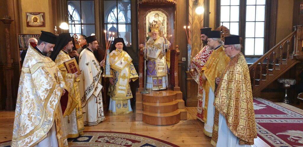 Mitropolitul Ştefan de Tallinn a slujit în Stockholm