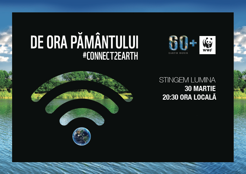 Ora Pământului: Stingem lumina pe 30 martie, la 20.30