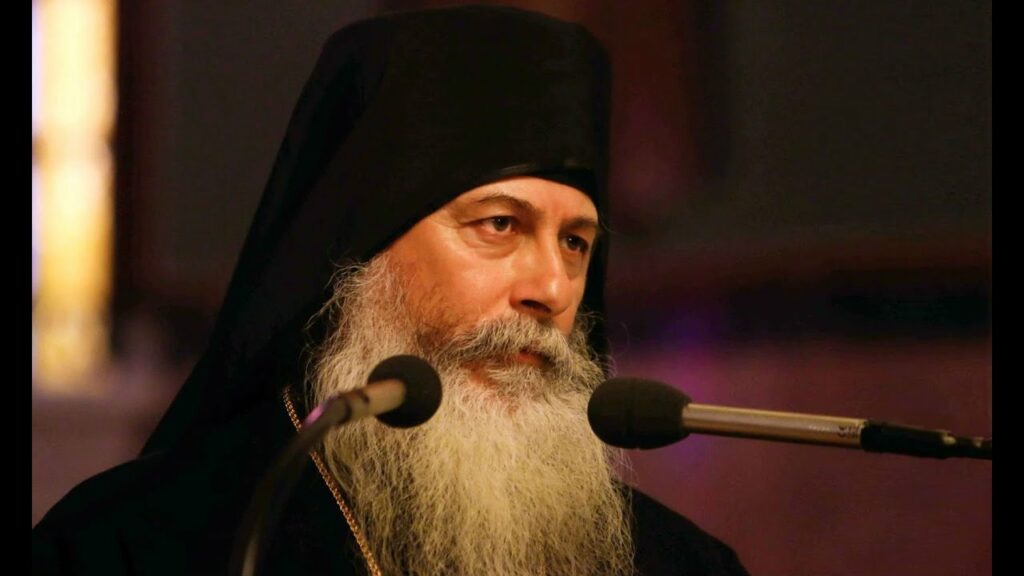 Ο πατήρ Γεώργιος Αλευράς στον Άγιο Γεώργιο Πανοράματος