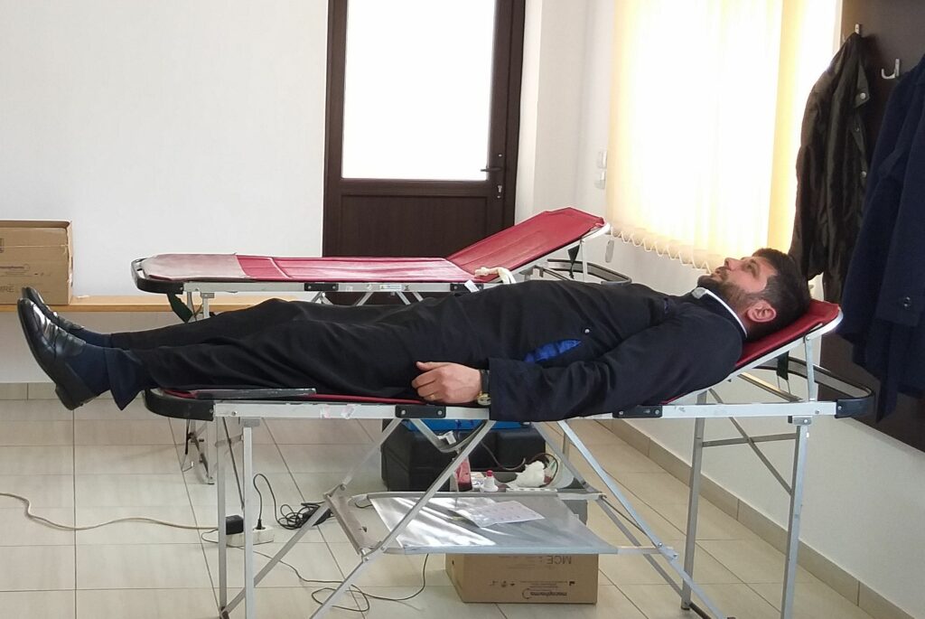 Campania „Donează sânge, salvează o viață!” continuă în Protoieria Urziceni