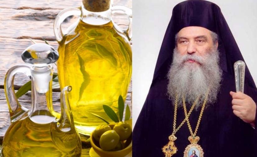 Μητρ. Σπάρτης: Η θεραπευτική επίδραση του ελαιολάδου στη λεμφοκυτταρική λευχαιμία