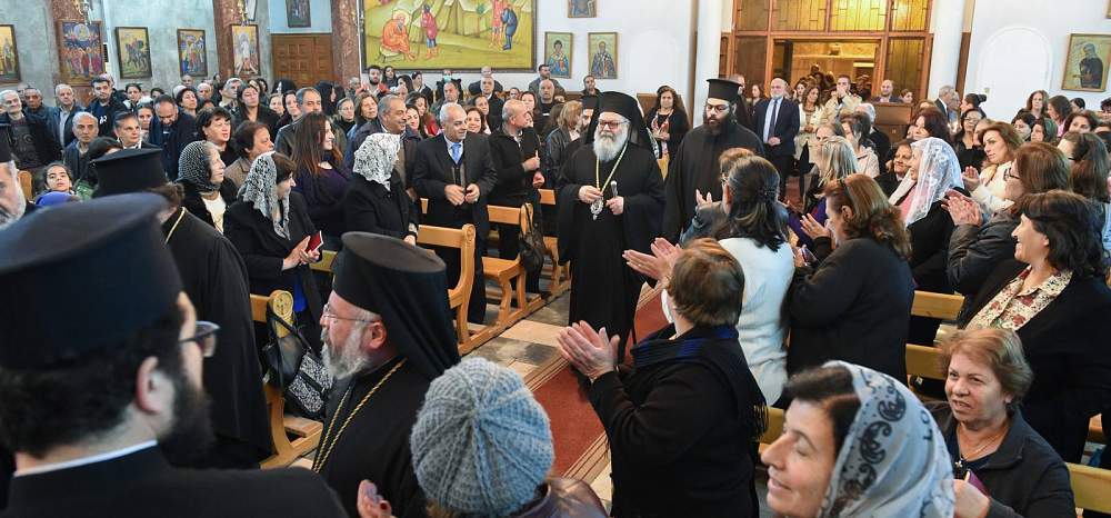 صلاة يا رب القوّات في كنيسة النبي ايليا ـ طبالة