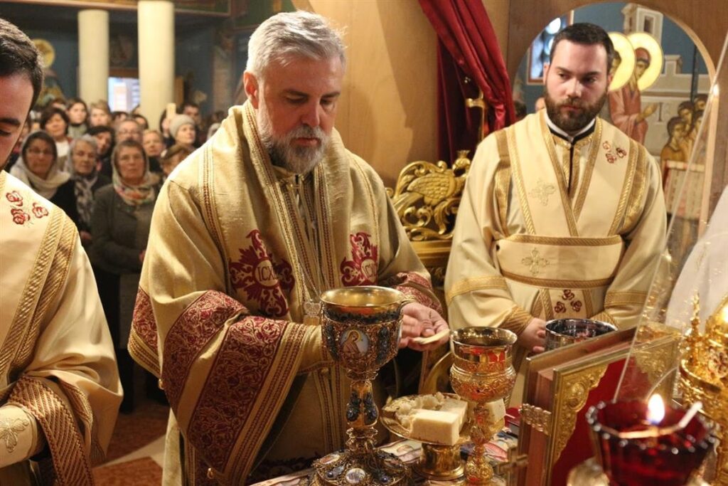 Литургија и постављење новог пароха у Хановеру