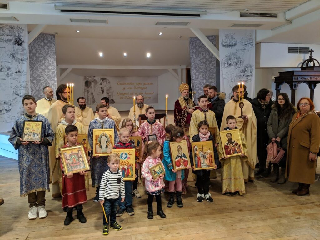 Архијерејска Литургија и рукоположење у Диселдорфу