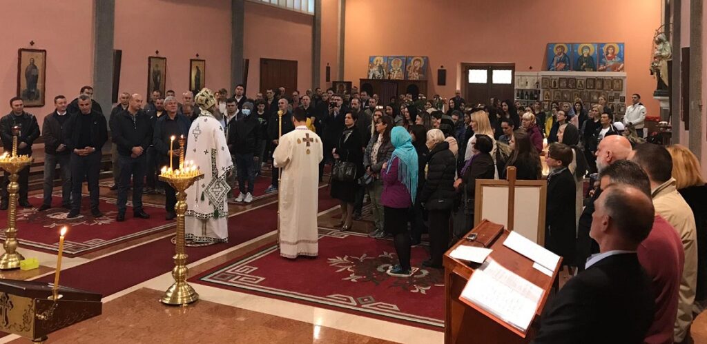 Посета eпископа Андреја миланској парохији