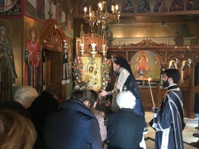 Προηγιασμένη Θεία Λειτουργία από τον Μητροπολίτη κ. Γαβριήλ