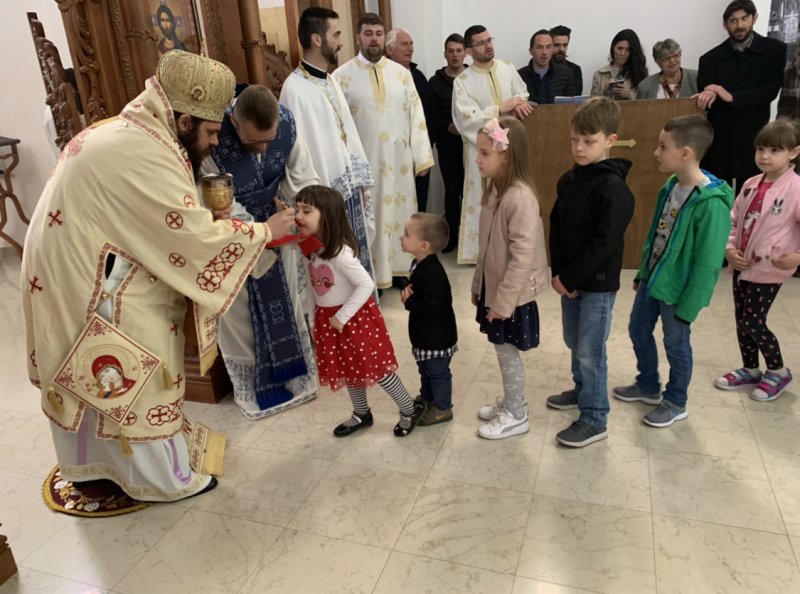 Архијерејска Литургија у вуковарском Саборном храму
