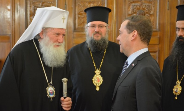 Prime Minister of Russian Federation meets with Patriarch Neophyte of Bulgaria