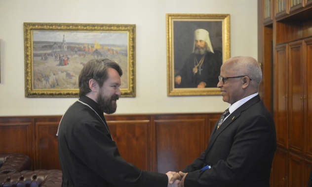 Με τον Πρέσβη της Αιθιοπίας συναντήθηκε ο Μητρ. Ιλαρίων